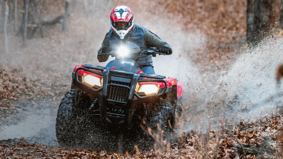 Late Season ATV Trail Riding: OEM Protection